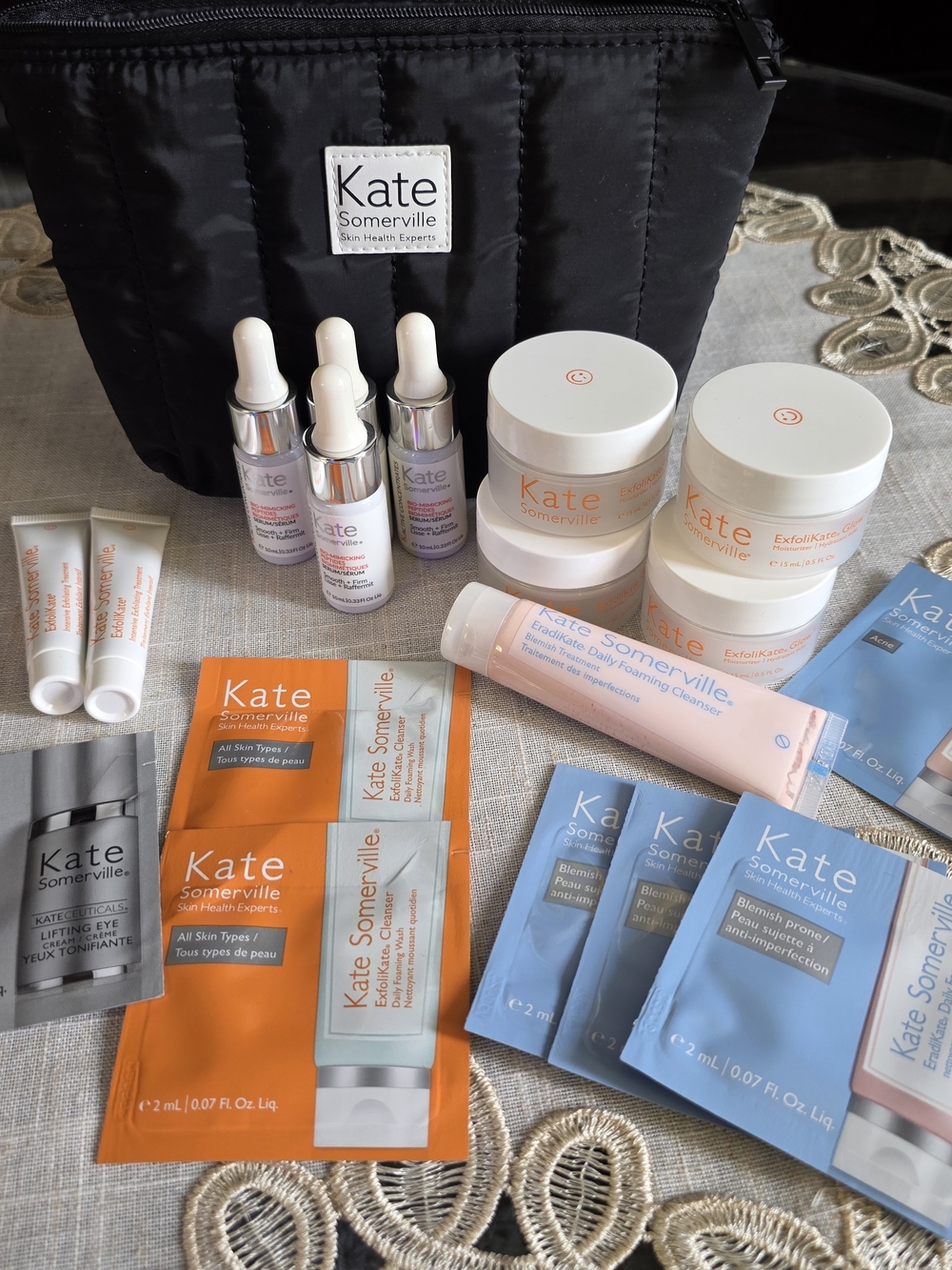 🆕️Kate Somerville Skincare Collection in Black, White & Orange